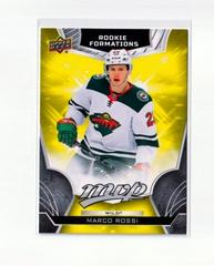 Marco Rossi Hockey Cards 2022 Upper Deck MVP Rookie Formations Prices