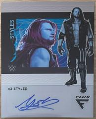 Aj Styles Wrestling Cards 2022 Panini Chronicles WWE Flux Autographs Prices