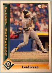 Ricky Henderson Baseball Cards 1993 Pacific Spanish Prices