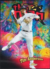 Tim Anderson [Red Refractor] #18 Baseball Cards 2020 Topps Finest Prices