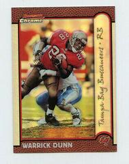Warrick Dunn [Gold Refractor] Football Cards 1999 Bowman Chrome Prices