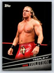 Triple H Wrestling Cards 2018 Topps WWE Evolution Prices
