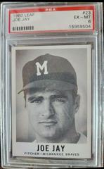 Joe Jay [Large Portrait] #23 Baseball Cards 1960 Leaf Prices