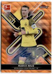 Marco Reus [Orange Wave] #BCA-MR Soccer Cards 2021 Topps Finest Bundesliga Autographs Prices