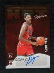 Dalen Terry #HSR-DTY Basketball Cards 2022 Panini Hoops Hot Signatures Rookies Prices