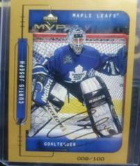 Curtis Joseph [Gold Script] Hockey Cards 1999 Upper Deck MVP Prices
