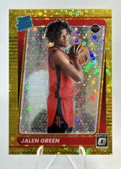 Jalen Green [Fast Break Gold] Basketball Cards 2021 Panini Donruss Optic Prices