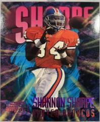 Shannon Sharpe [Rave] Football Cards 1997 Skybox Impact Prices