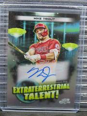 Mike Trout #ETA-MT Baseball Cards 2023 Topps Cosmic Chrome Extraterrestrial Talent Autographs Prices