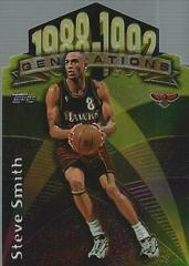 Steve Smith #G16 Basketball Cards 1997 Topps Generations Prices