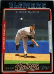 Roger Clemens [Black] Baseball Cards 2005 Topps Prices