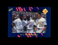 Bo Jackson, Mark McGwire, Ruben Sierra #59 Baseball Cards 1990 Classic Prices