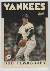 Bob Tewksbury #110T Baseball Cards 1986 Topps Traded Tiffany Prices
