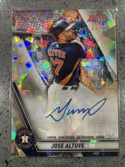 Jose Altuve [Atomic Refractor] Baseball Cards 2019 Bowman's Best of 2019 Autographs Prices