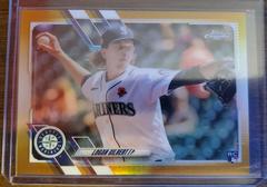 Logan Gilbert [Gold Refractor] #USC70 Baseball Cards 2021 Topps Chrome Update Prices
