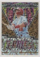 Paul Goldschmidt [Bronze Donut Circles] Baseball Cards 2021 Panini Prizm Fearless Prices