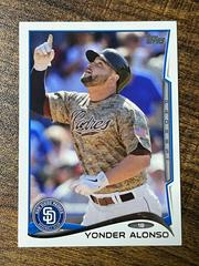 Yonder Alonso #129 Baseball Cards 2014 Topps Prices