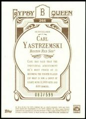 Carl Yastrzemski [Blue Frame] #266 Baseball Cards 2012 Topps Gypsy Queen Prices
