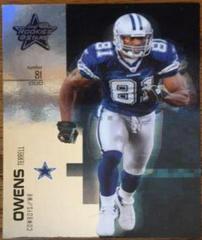 Terrell Owens [Silver] #3 Football Cards 2007 Leaf Rookies & Stars Prices