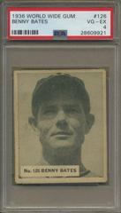 Benny Bates #126 Baseball Cards 1936 World Wide Gum Prices