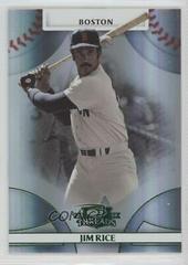 Jim Rice [Green Century Proof] Baseball Cards 2008 Donruss Threads Prices