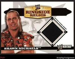 Shawn Michaels Wrestling Cards 2006 Topps Heritage II WWE Ringside Relics Prices