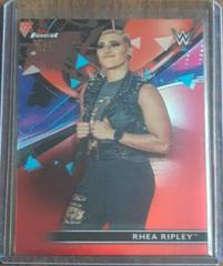 Rhea Ripley [Red] #32 Wrestling Cards 2021 Topps Finest WWE Prices