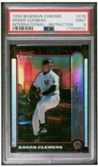 Roger Clemens [Refractor] #278 Baseball Cards 1999 Bowman Chrome International Prices