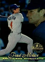 Paul Molitor [Row 1] #4 Baseball Cards 1997 Flair Showcase Prices