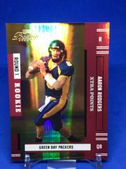 Aaron Rodgers [Xtra Points Red] #151 Football Cards 2005 Playoff Prestige Prices