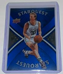 Larry Bird [Blue] #SQ-3 Basketball Cards 2008 Upper Deck Starquest Prices