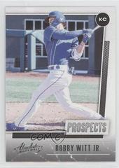 Bobby Witt Jr. [Retail] #P-10 Baseball Cards 2021 Panini Absolute Prospects Prices