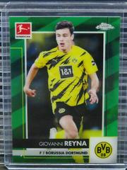Giovanni Reyna [Green Refractor] Soccer Cards 2020 Topps Chrome Bundesliga Prices