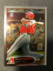 Justin Upton #10 Baseball Cards 2012 Topps Chrome Prices