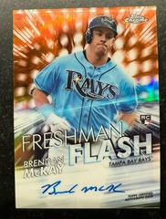 Brendan McKay [Orange Refractor] #FFA-BM Baseball Cards 2020 Topps Chrome Freshman Flash Autographs Prices