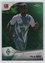 Felix Agu [Green Wave] #22 Soccer Cards 2022 Topps Chrome Bundesliga Prices