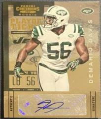 Demario Davis [Green Gloves Autograph Playoff Ticket] #127 Football Cards 2012 Panini Contenders Prices