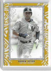 Derek Jeter [Gold] #2 Baseball Cards 2022 Topps Rip Prices