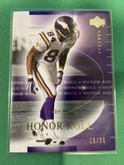 Randy Moss [Gold] Football Cards 2002 Upper Deck Honor Roll Prices