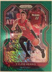 Tyler Herro [Green Shimmer Prizm] #218 Basketball Cards 2020 Panini Prizm Prices