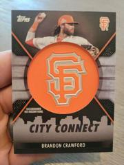 Brandon Crawford #CC-BC Prices, 2023 Topps City Connect Commemorative  Patch