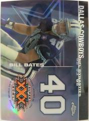 Bill Bates [White Refractor] #BB Football Cards 2008 Topps Chrome Dynasties Prices