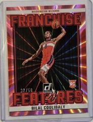 Bilal Coulibaly [Pink] #15 Basketball Cards 2023 Panini Donruss Franchise Features Prices