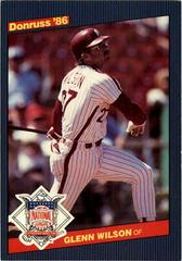 Glenn Wilson Baseball Cards 1986 Donruss All Stars Prices