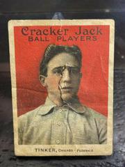 Joe Tinker Baseball Cards 1914 Cracker Jack Prices