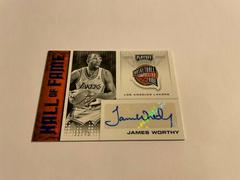 James Worthy #HOF-JWO Basketball Cards 2020 Panini Chronicles Hall of Fame Autographs Prices