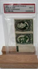 Ernie Banks, Chico Fernandez Baseball Cards 1961 Topps Stamp Panels Prices