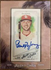 Paul DeJong Baseball Cards 2018 Topps Allen & Ginter Framed Mini Autographs Prices