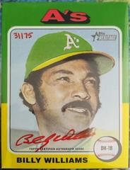 Billy Williams [Special Edition Red Ink] #75RO-BW Baseball Cards 2024 Topps Heritage Real One Autograph Prices