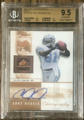 Calvin Johnson [Autograph Gold] #103 Football Cards 2007 SP Chirography Prices